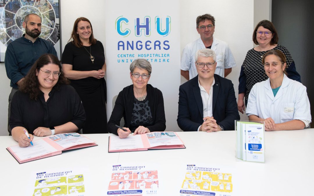 Signature de la charte égalité par le CHU d’Angers