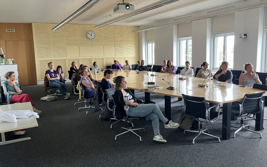 Intervention lors de la journée organisée par WICH en Suisse