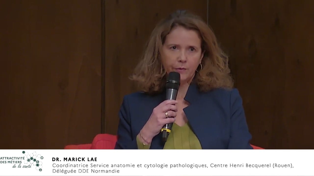 Journée de l'attractivité de l'ARS Normandie avec intervention de Dr Marick Lae pour représenter Donner des ELLES à la Santé